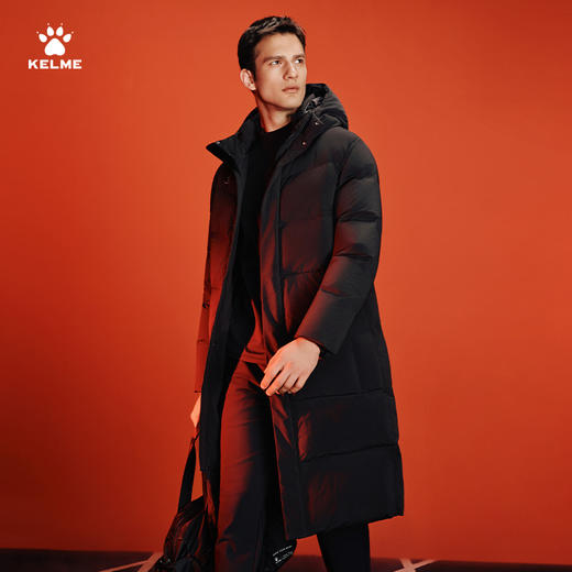 卡尔美综训系列男士长款羽绒服6543YR1023 商品图0