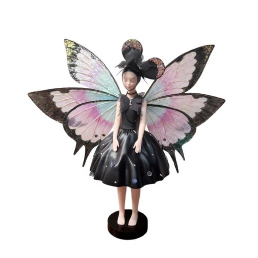 栾佳齐《墨蝶幻梦》然女孩 商品图0