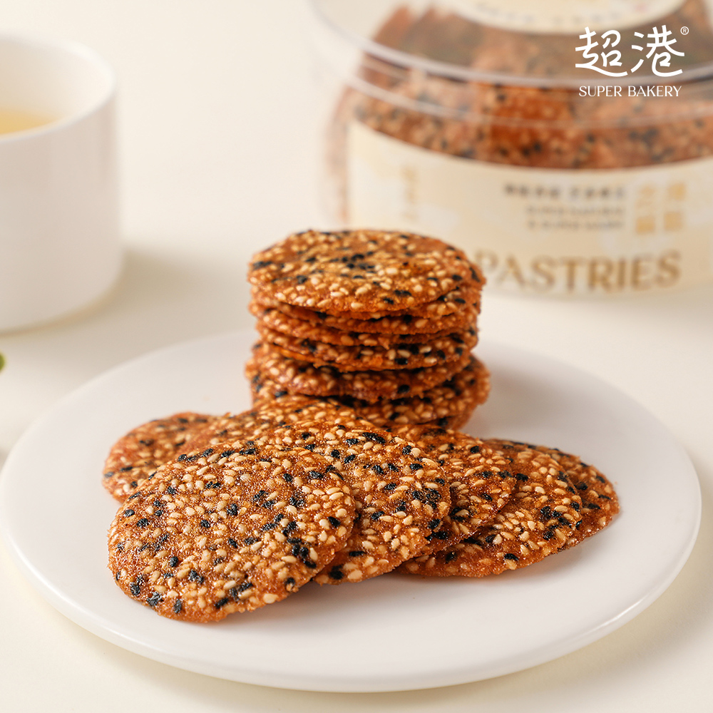 芝麻薄脆 盒装230g