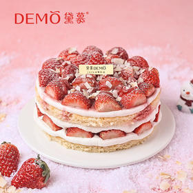 草莓椰椰·草莓椰子蛋糕|Strawberry coconut cream cake