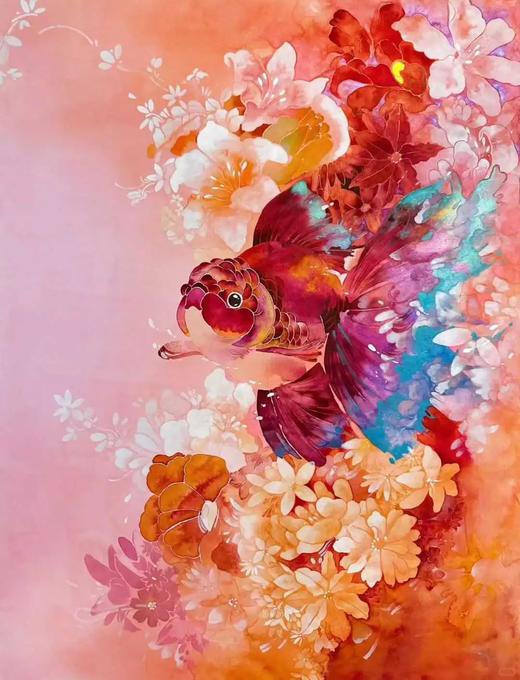 刘畅《《墨语金鳞Ⅰ》原作 商品图0