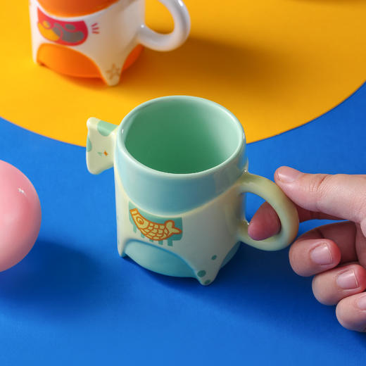 陶润会 马年新品高颜值时尚马上成真水杯可爱创意盲盒陶瓷马克杯子咖啡杯 商品图5