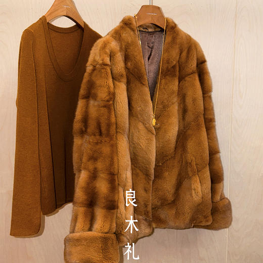 【预售7天】良木礼水貂外套（D251102252F) 商品图0