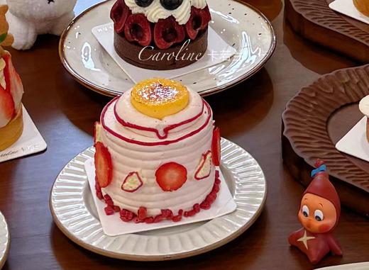 单人份小甜点/草莓奶皮子 商品图0