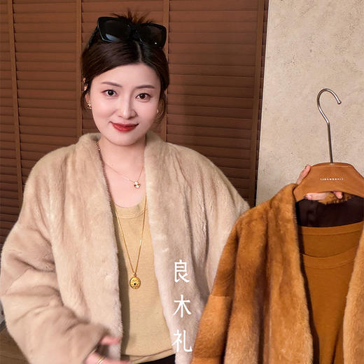 【预售7天】良木礼水貂外套（D251102761F） 商品图7