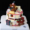 1027CAKE |   奶油霜小熊蛋糕 （较复杂，需提前2-3下单） 商品缩略图1