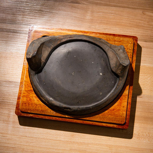 汉代“长生无极”瓦当制砚 商品图3