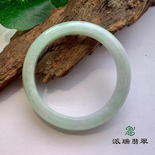 派瑞翡翠 翡翠手镯 糯种 绿色 商品图1