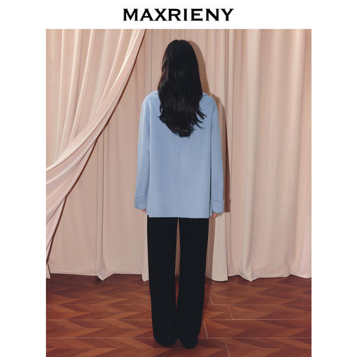 玛克门店发货：MAXRIENY极简学院风外套(货号:MF86CT508) 商品图3