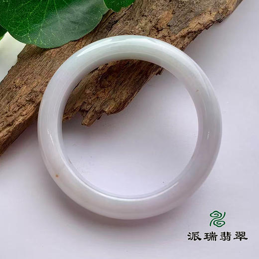 派瑞翡翠 翡翠手镯 糯种 浅紫色 商品图1