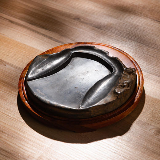 汉代“长生无极”瓦当制砚 商品图4