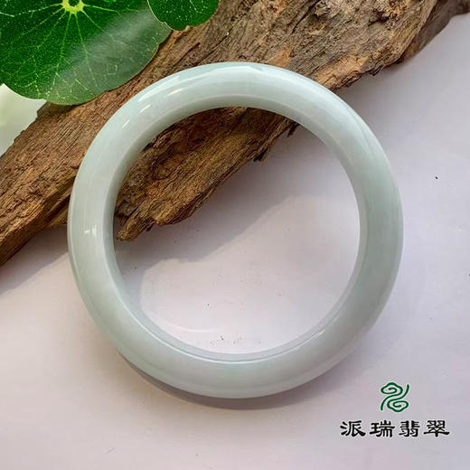 派瑞翡翠 翡翠手镯 糯种 绿色 商品图1