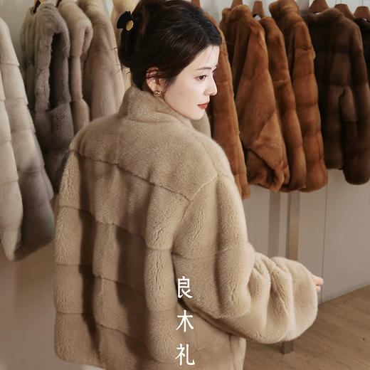 【预售7天】良木礼水貂外套（D251102765） 商品图0