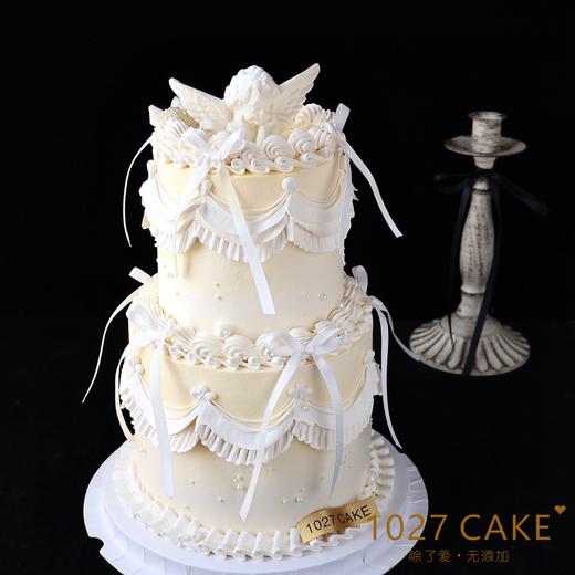 1027CAKE | 复古法式蛋糕  小天使（图为6寸加高+4寸加高） 商品图1