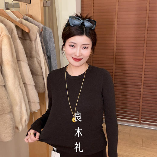 【预售7天】良木礼圆领打底（D251102451F） 商品图3