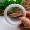 派瑞翡翠 翡翠手镯 糯种 绿白色 商品缩略图3