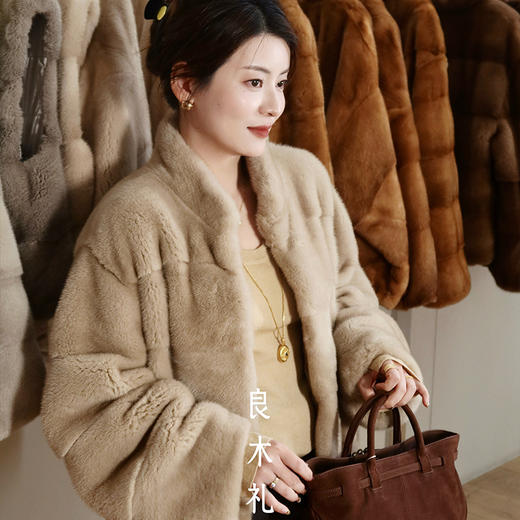 【预售7天】良木礼水貂外套（D251102765） 商品图1