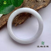 派瑞翡翠 翡翠手镯 糯种 绿白色 商品缩略图1