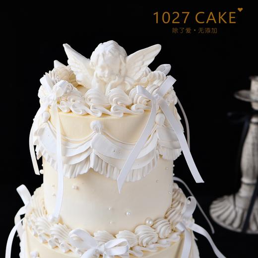 1027CAKE | 复古法式蛋糕  小天使（图为6寸加高+4寸加高） 商品图3