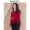 玛克门店发货：MAXRIENY复古宫廷穿搭亮皮扣套头毛针织衫(货号:MF86SW504) 商品缩略图2