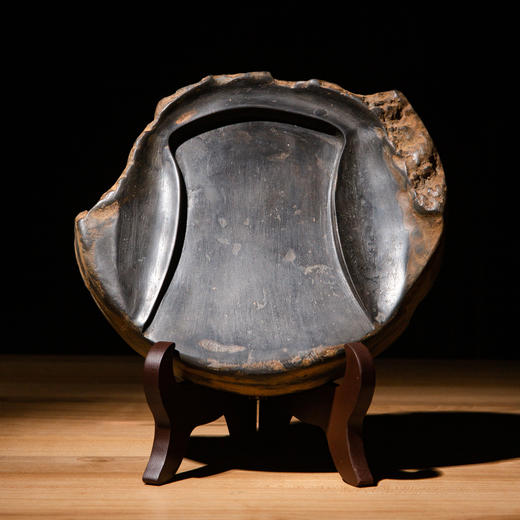 汉代“长生无极”瓦当制砚 商品图1