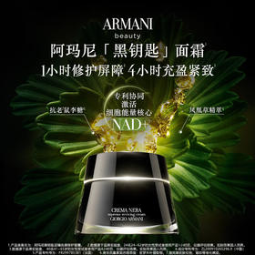 阿玛尼 黑曜石至臻奂颜面霜50ml 干皮挚爱 滋润补水 紧致
