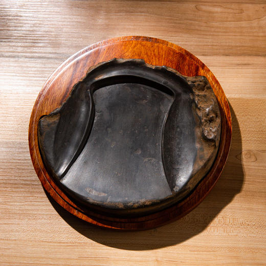 汉代“长生无极”瓦当制砚 商品图3