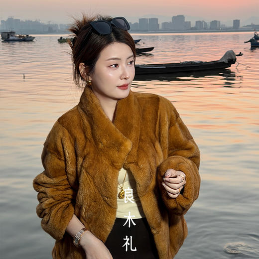 【预售7天】良木礼水貂外套（D251102763F） 商品图7