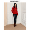 MAXRIENY精致浪漫感烫钻钉珠点缀外套温柔风女高级气质感秋冬款(货号:MF86JA752) 商品缩略图0