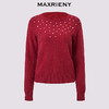 玛克门店发货：MAXRIENY安可拉红套头针织衫(货号:MF86SW512) 商品缩略图3