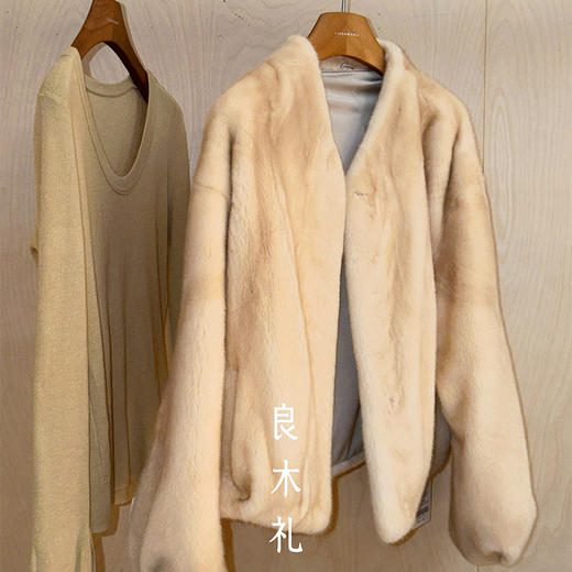 【预售7天】良木礼水貂外套（6D251102251F) 商品图0