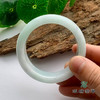 派瑞翡翠 翡翠手镯 糯种 绿色 商品缩略图3