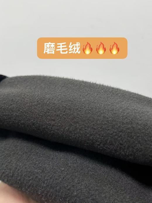 12.12【清仓】内里磨毛绒～窄版深蓝牛仔直筒裤-喜出 商品图3