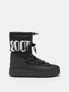 Moon Boot - Mb Mtrack Polar Nylon - Black - 男装 - 雪地靴 - 黑色