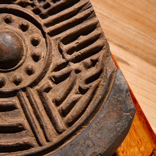 汉代“长生无极”瓦当制砚 商品图7