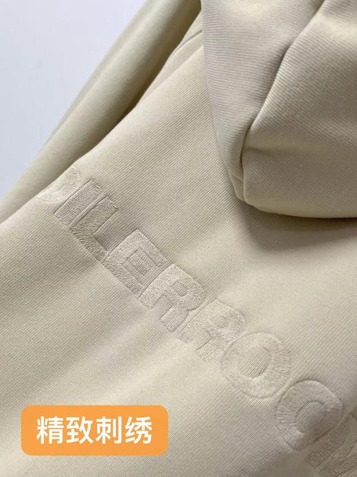 🔥🔥加绒厚款【内里颗粒绒】宽松大版（后背刺绣）连帽休闲卫衣拉链外套-喜出 商品图3