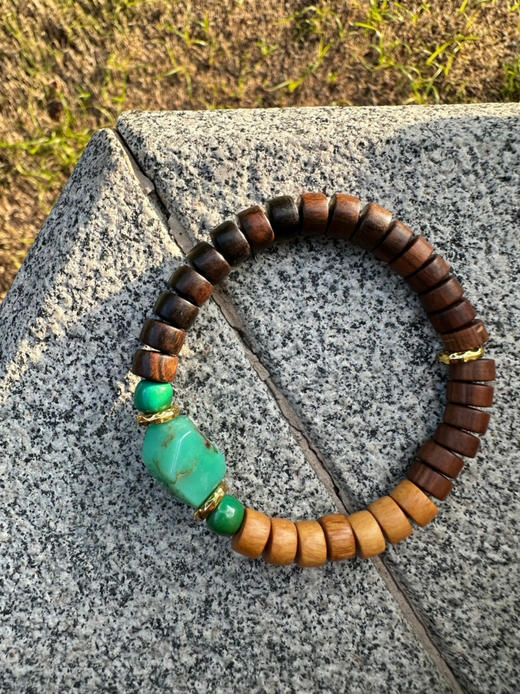 SpoiledBrat Jewelry檀香木澳洲玉手串 商品图0