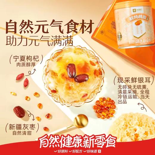 良品铺子鲜炖桃胶银耳羹200g 商品图1
