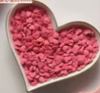 粉色爱心糖片80g 商品缩略图0