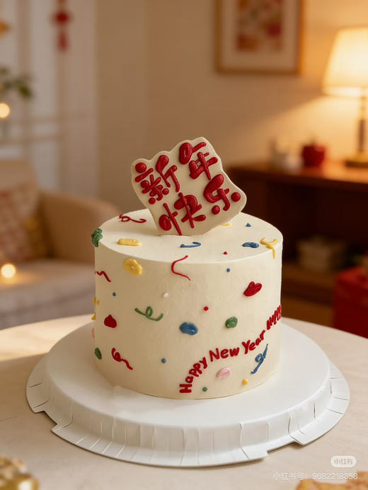 新年蛋糕，跨年蛋糕 商品图0