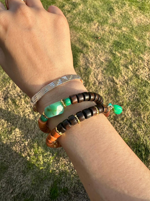 SpoiledBrat Jewelry檀香木澳洲玉手串 商品图3