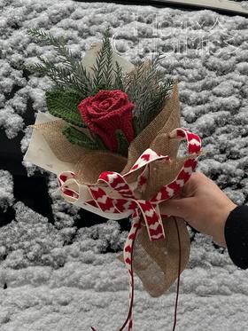 圣诞限定   毛绒玫瑰 · 花束