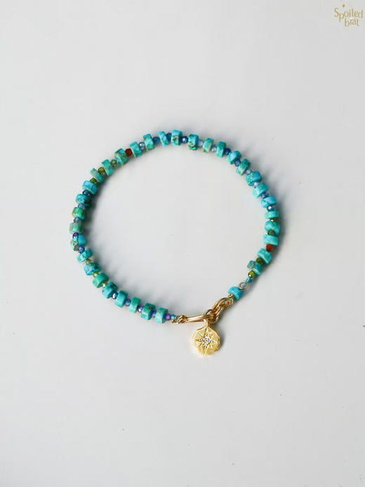 SpoiledBrat Jewelry绿松彩石手链 商品图1