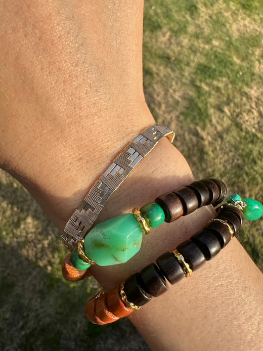 SpoiledBrat Jewelry檀香木澳洲玉手串 商品图1