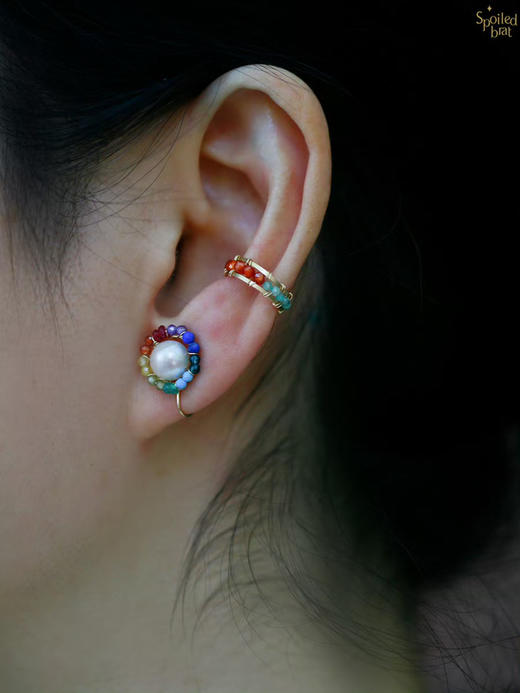 SpoiledBrat Jewelry彩虹耳骨夹 商品图4