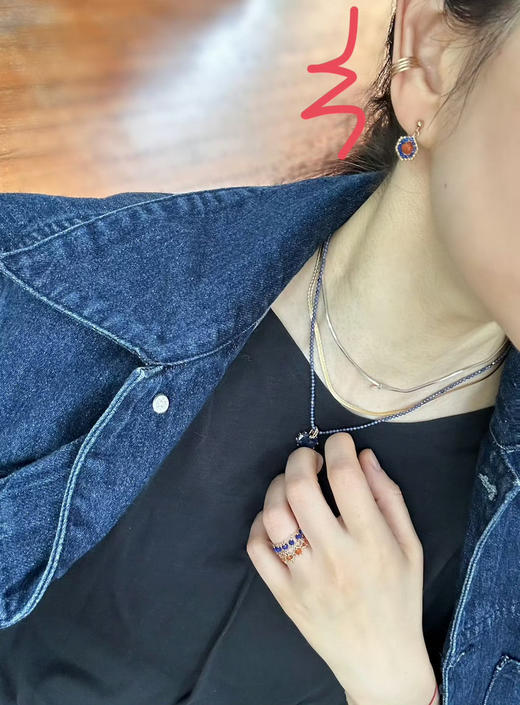 SpoiledBrat Jewelry注金四层耳骨夹 商品图3