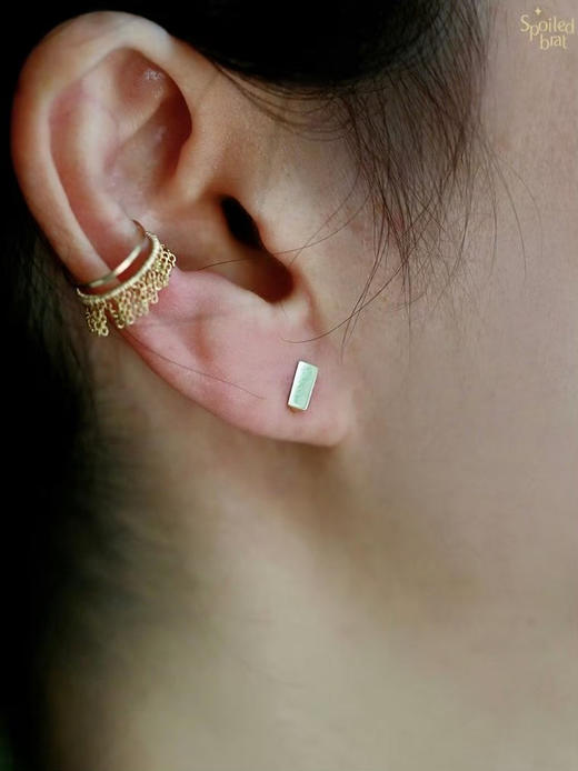 SpoiledBrat Jewelry流苏双层耳骨夹 商品图1