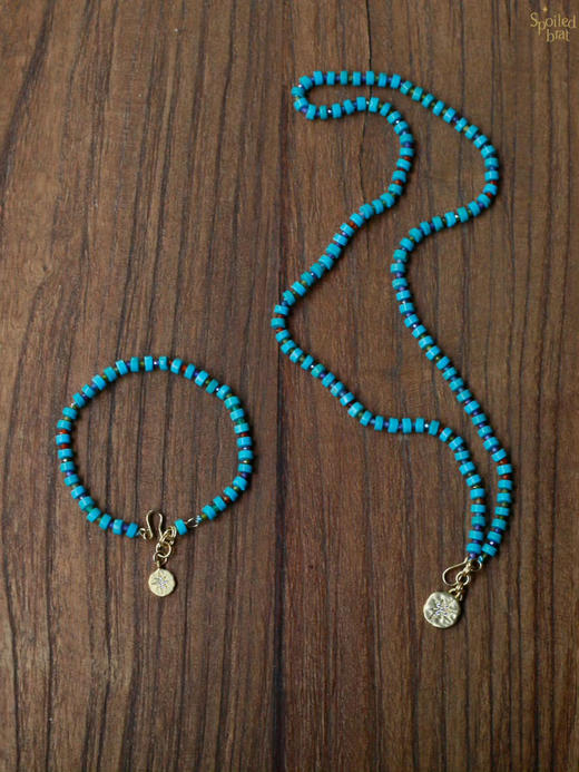 SpoiledBrat Jewelry绿松彩石手链 商品图4