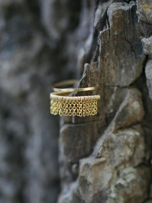 SpoiledBrat Jewelry流苏双层耳骨夹 商品图0