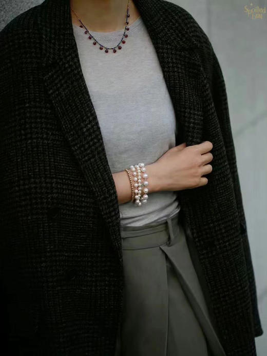 SpoiledBrat Jewelry石榴石青金石和橄榄石项链 商品图2